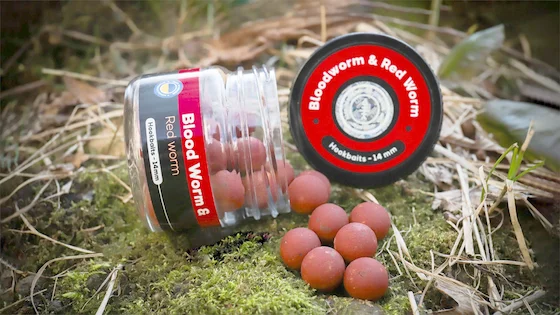 Бойл насадочний розчинний Bloodworm & Red Worm  – 14 мм