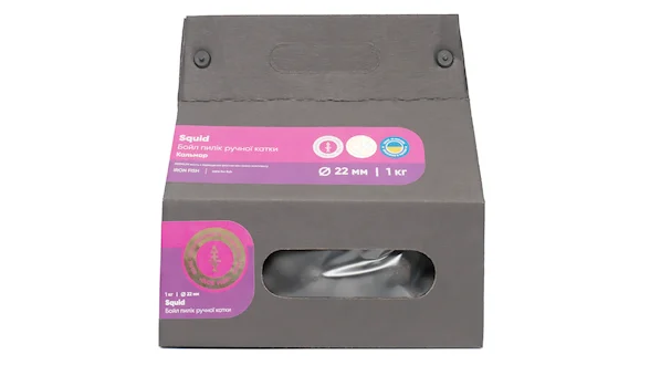 Бойли пиліки – Кальмар, 22мм 1кг від IRON FISH Бойли пиліки – Кальмар, 22мм 1кг від IRON FISH