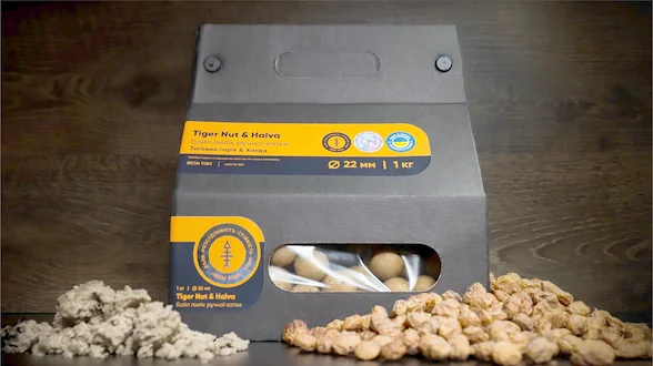 Бойли пиліки – Тигровий горіх / Халва, 22мм 1кг від IRON FISH