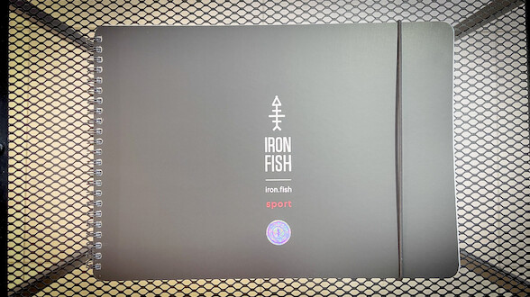 Риболовний щоденник для нотатків "IRON FISH"