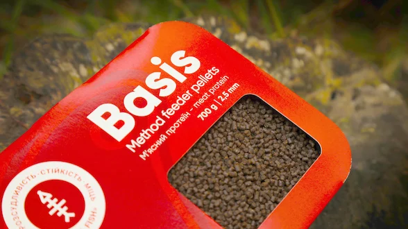 Пелетс "Basis" - 2,5мм / 700 гр. М'ЯСНИЙ Пелетс "Basis" - 2,5мм / 700 гр. М'ЯСНИЙ