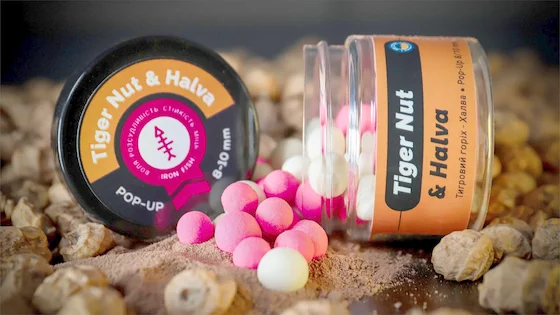 Pop-Up "Tiger Nut & Halva" 8-10 мм, ТМ "IRON FISH"