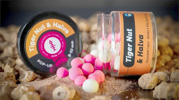 Pop-Up "Tiger Nut & Halva" 8-10 мм, ТМ "IRON FISH"