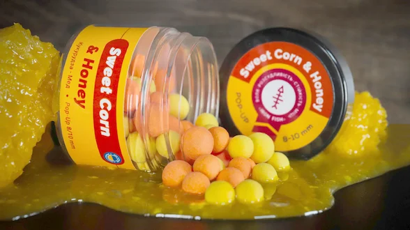 Pop-Up "Sweet Corn & Honey" 8-10 мм, ТМ "IRON FISH" Pop-Up "Sweet Corn & Honey" 8-10 мм, ТМ "IRON FISH"