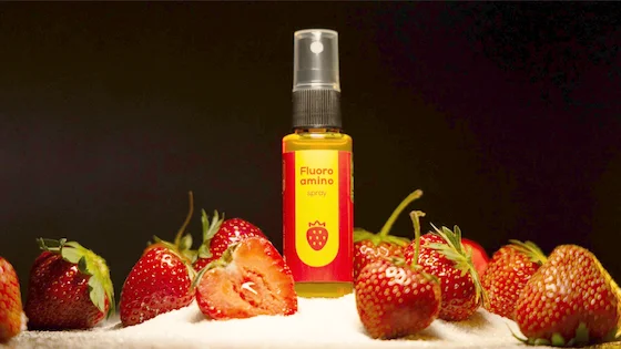 Флюоро аміно спрей - Sunny Strawberry / Сонячна Полуниця
