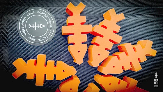 Swimmer. Поплавці 5 шт для коропових мішків від ТМ "IRON FISH"