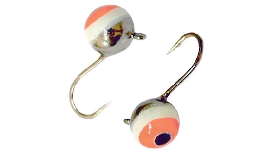 Мормишка вольфрам. LJ "ШАР" з вічком, петлею 4мм, 0,65г/*5 шт