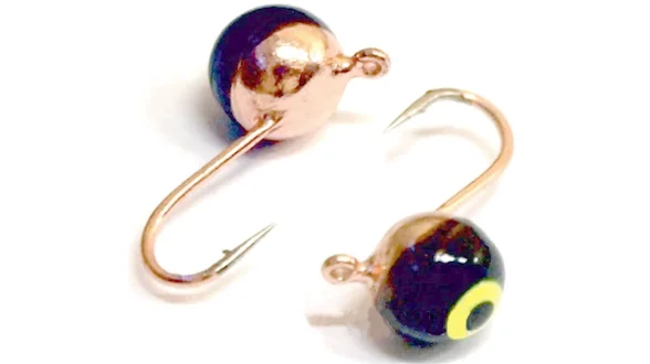 Мормишка вольфрам. LJ "ШАР" з вічком, петлею 4 мм, 0,65г/*5 шт