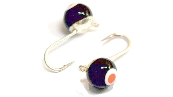 Мормишка вольфрам. LJ "ШАР" з вічком, петлею 5мм, 1,2г/*5 шт