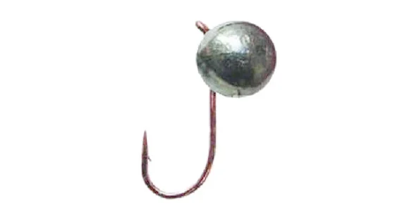 Мормишка вольфрам. LJ "Шар" з петлею, 5мм, 1,15г/*5 шт