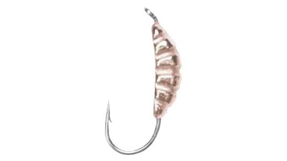 Мормишка вольфрам. LJ “ЛИЧИНКА” з петлею, 3мм, 0,6г/*5 шт