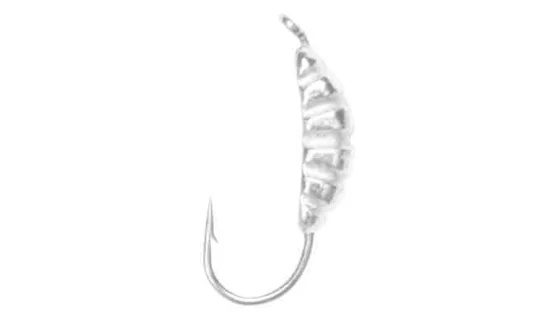 Мормишка вольфрам. LJ “ЛИЧИНКА” з петлею, 4мм, 1г/*5 шт