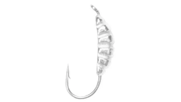 Мормишка вольфрам. LJ “ЛИЧИНКА” з петлею, 4мм, 1г/*5 шт