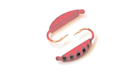 Мормишка вольфрам. LJ "Супер Банан" фарбован.з петлею, 3,5мм, 0,7г/*5 шт