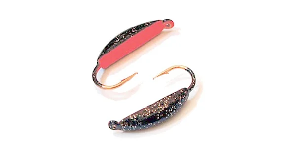 Мормишка вольфрам. LJ "Супер Банан" фарбован.з петлею, 4мм, 0,85г