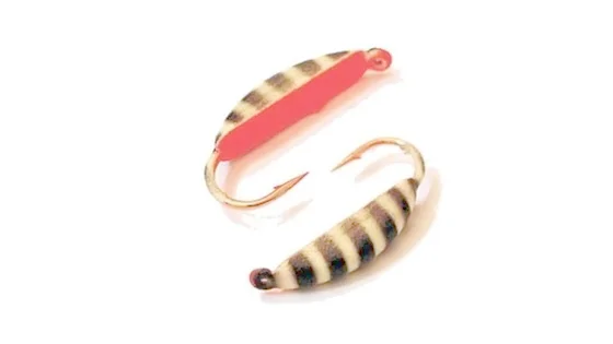 Мормишка вольфрам. LJ "Супер Банан" фарбован.з петлею, 4мм, 0,85г