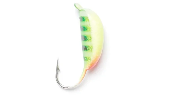 Мормишка вольфрам. LJ "Банан рижский" з петлею (фарбована), 5мм, 1.57 г/*5 шт