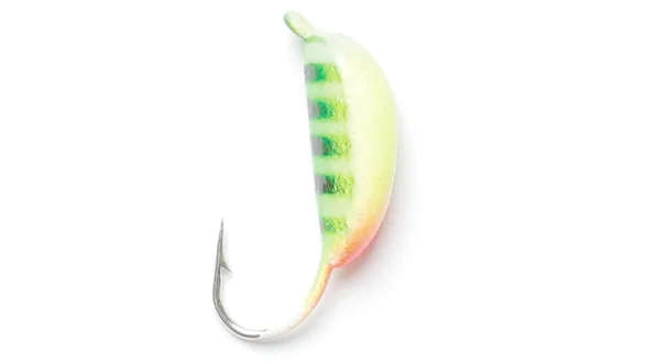 Мормишка вольфрам. LJ "Банан рижский" з петлею (фарбована), 5мм, 1.57 г/*5 шт