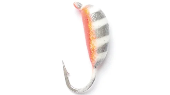 Мормишка вольфрам. LJ "Банан рижский" з петлею (фарбована), 5мм, 1.57 г