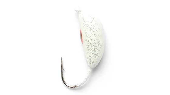 Мормишка вольфрам. LJ "Банан рижский" з петлею (фарбована), 4мм, 1,85г