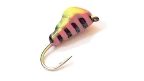 Мормишка вольфрам. LJ "МУРАВЕЙ" фарбован. з петлею, 4мм, 1г