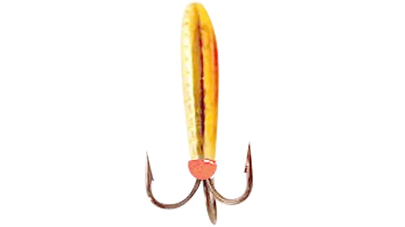 Мормишка вольфрам. LJ "Чёртик" з отвором (золото), 3,3мм, 1,60г/*5 шт