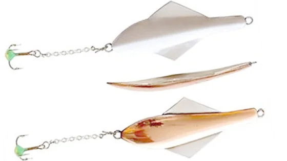 Мормишка зимова LJ GLIDER (трійник-ланцюжок) 60мм / CS