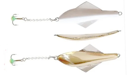 Мормишка зимова LJ GLIDER (трійник-ланцюжок) 60мм / GS