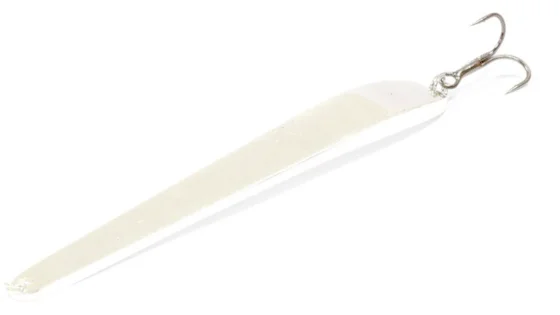 Мормишка зимова LJ FIN "MODEL N" з трійником OWNER. 87мм / S