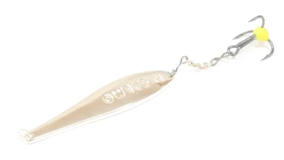 Мормишка зимова LJ "S-2-Z" з ланцюжком і трійником OWNER. 42мм / S