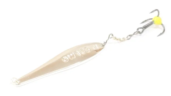 Мормишка зимова LJ "S-2-Z" з ланцюжком і трійником OWNER. 42мм / S