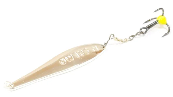 Мормишка зимова LJ "S-3-Z" з ланцюжком і трійником OWNER. 55мм / S