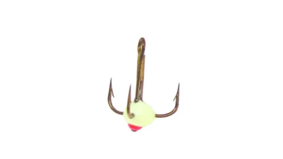 Трійники з краплею для зимової мормишки 16 / F * 10