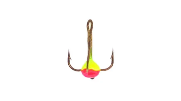 Трійники з краплею для зимової мормишки 18 / YR * 10