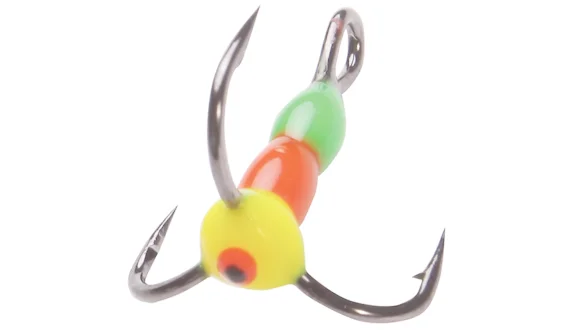 Трійники OWNER c краплею для зимової мормишки 16 / GRY * 10