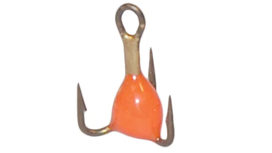 Трійники з краплею для зимової мормишки 18 / R * 10