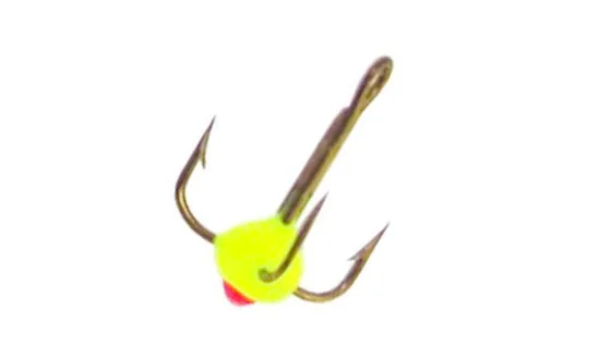 Трійники з краплею для зимової мормишки 10 / 08(Y) * 10