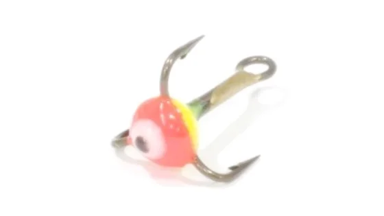 Трійники з краплею для зимової мормишки 10 / 09(YR) * 10