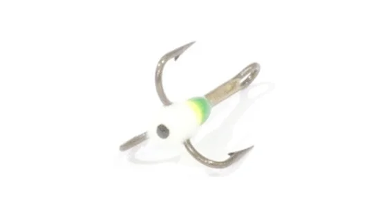 Трійники з краплею для зимової мормишки 12 / 04(GY) * 10