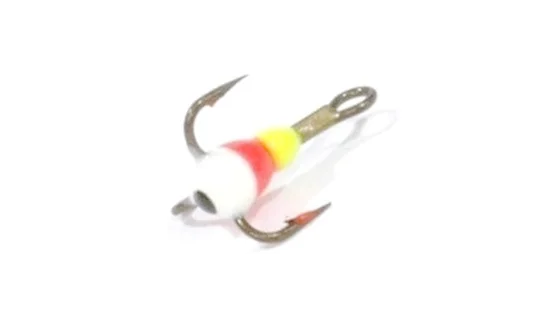 Трійники з краплею для зимової мормишки 12 / 10(YRF) * 10