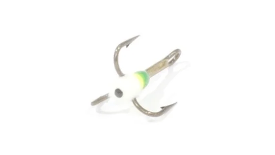 Трійники з краплею для зимової мормишки 14 / 04(GY) * 10