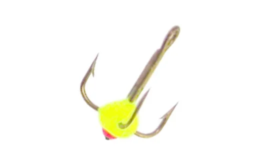 Трійники з краплею для зимової мормишки 14 / 08(Y) * 10