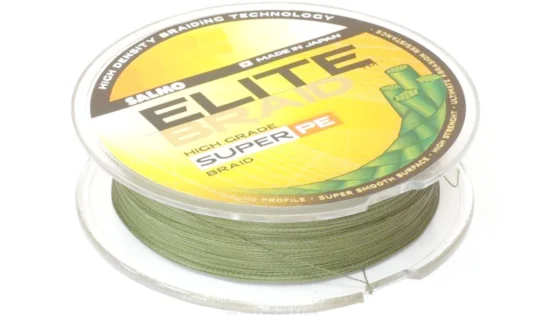 Жилка плетена Salmo ELITE BRAID Green 125/011 (інд.уп/ *5)