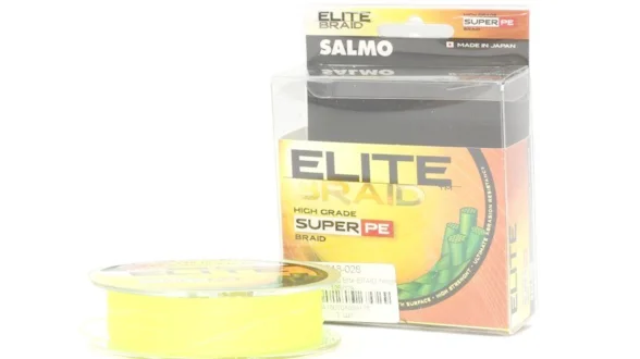 Жилка плетена Salmo ELITE BRAID Yellow  125/028  (інд.уп/ *5)