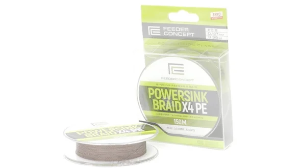 Жилка плетена FEEDER CONCEPT POWERSINK 4X PE DARK BROWN 150/0,113 (інд.уп/ *5) Жилка плетена FEEDER CONCEPT POWERSINK 4X PE DARK BROWN 150/0,113 (інд.уп/ *5)