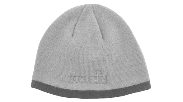Шапка в'язана Norfin EXPLORER (підкл.-фліс / сіра) р.XL