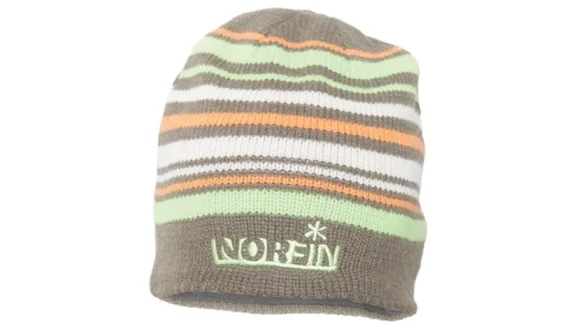 Шапка в'язана Norfin FROST (підкл.фліс / BR в смужку) р.XL Шапка в'язана Norfin FROST (підкл.фліс / BR в смужку) р.XL