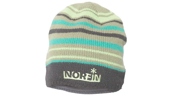 Шапка в'язана Norfin FROST (підкл.фліс / DG в смужку) р.XL Шапка в'язана Norfin FROST (підкл.фліс / DG в смужку) р.XL