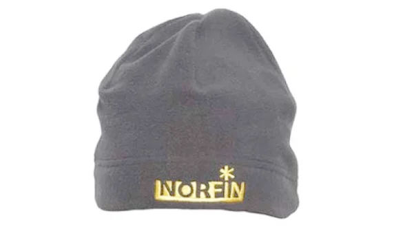 Шапка флісова Norfin FLEECE (чорна) р.L