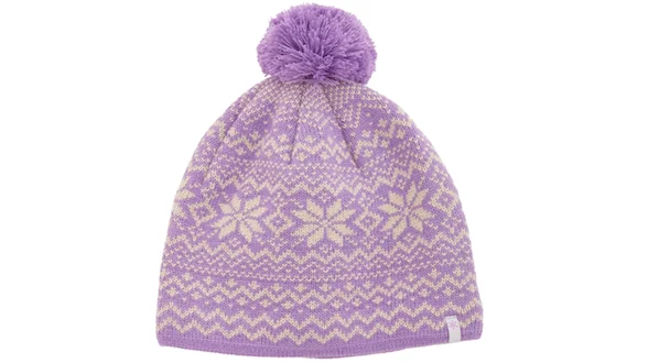 Шапка в'язана жіноч. Norfin Women NORWAY VIOLET (підкл.фліс / фіолет/100% акрил) р.M